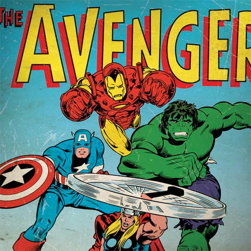 Marvel Classic Comics The Avengers  MacBook Skins